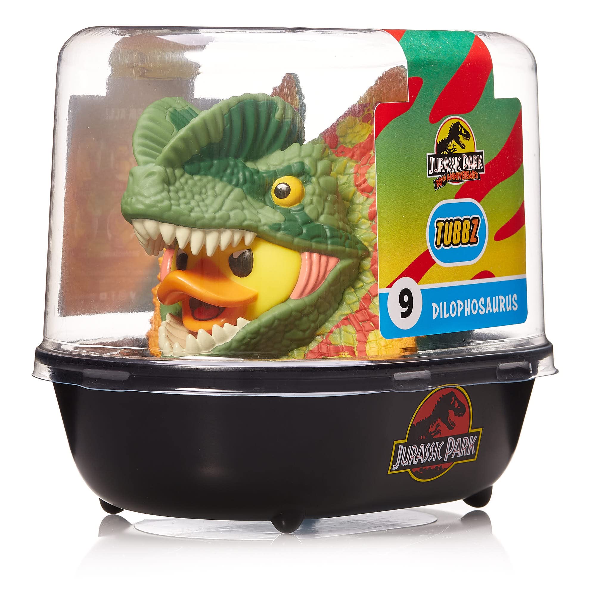 TUBBZ First Edition Dilophosaurus Collectible Vinyl Rubber Duck